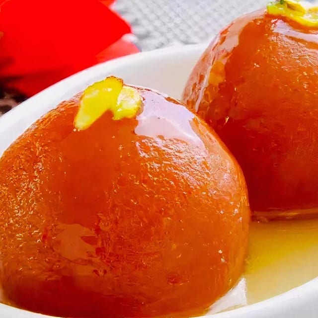 Gulab Jamun.