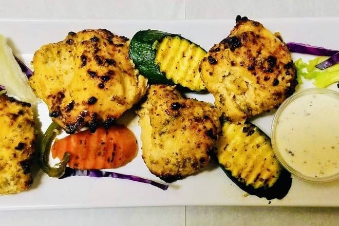 Souvlakia Chicken Kebabs.