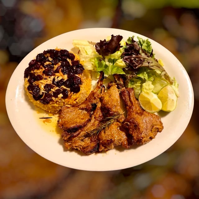 Tandoori Lamb Chops.